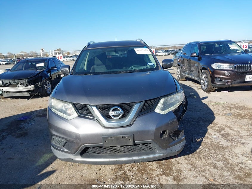 2015 NISSAN ROGUE SV - KNMAT2MT4FP523954