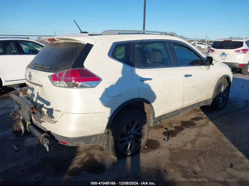 VIN 5N1AT2MV7GC862410 2016 NISSAN ROGUE no.4