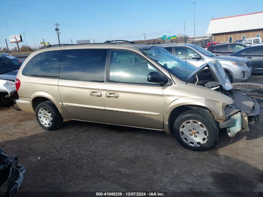 2001 Chrysler Town & Country Lx VIN: 2C4GP44321R335290 Lot: 41049239