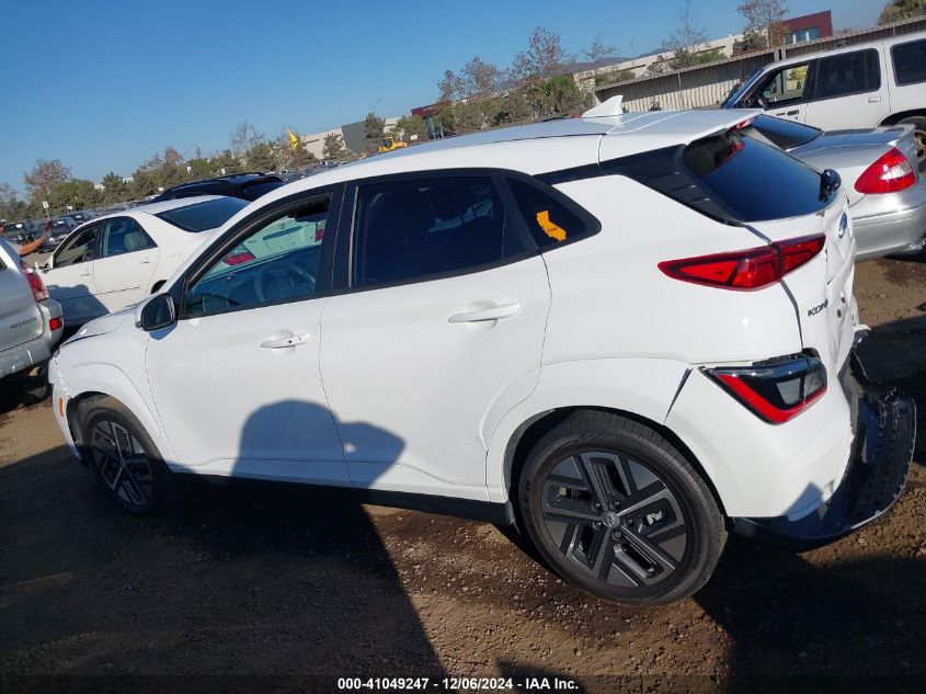 2023 Hyundai Kona Electric Se VIN: KM8K23AG3PU166530 Lot: 41049247