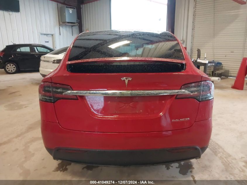 2020 Tesla Model X Performance Dual Motor All-Wheel Drive VIN: 5YJXCDE4XLF303267 Lot: 41049274