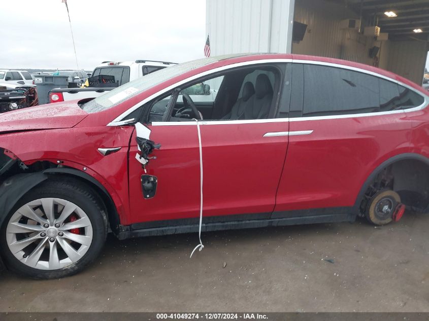 2020 Tesla Model X Performance Dual Motor All-Wheel Drive VIN: 5YJXCDE4XLF303267 Lot: 41049274