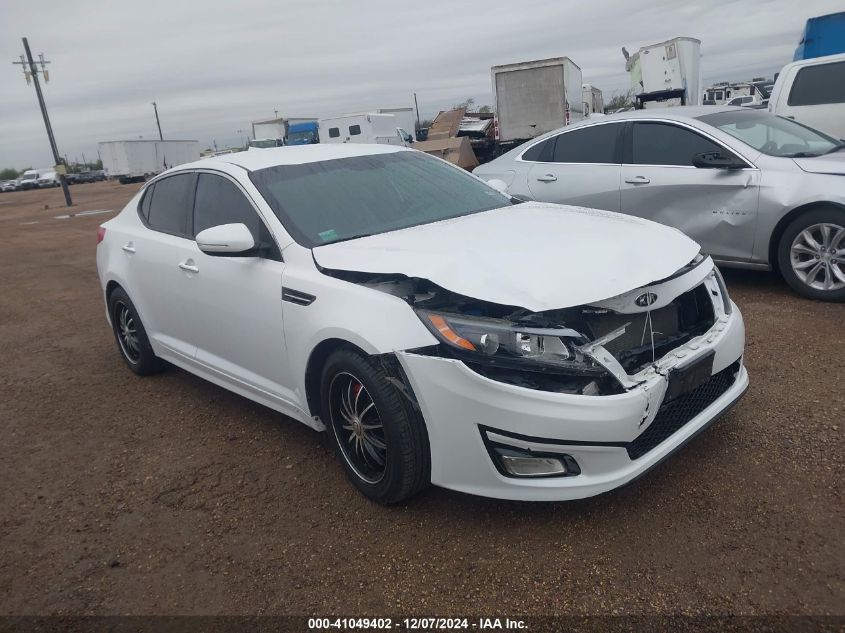 VIN 5XXGM4A76EG296119 2014 KIA OPTIMA no.1