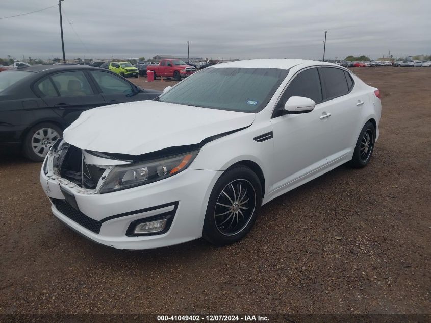 VIN 5XXGM4A76EG296119 2014 KIA OPTIMA no.2