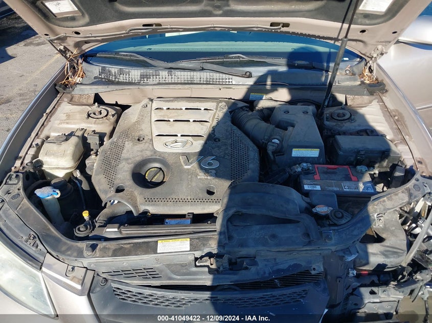 2006 HYUNDAI SONATA VIN: 5NPEU46F26H048768