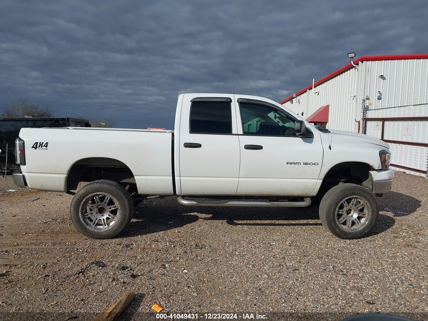 2007 Dodge Ram 1500 Slt/Trx4 Off Road/Sport VIN: 1D7HU18P27S229962 Lot: 41049431