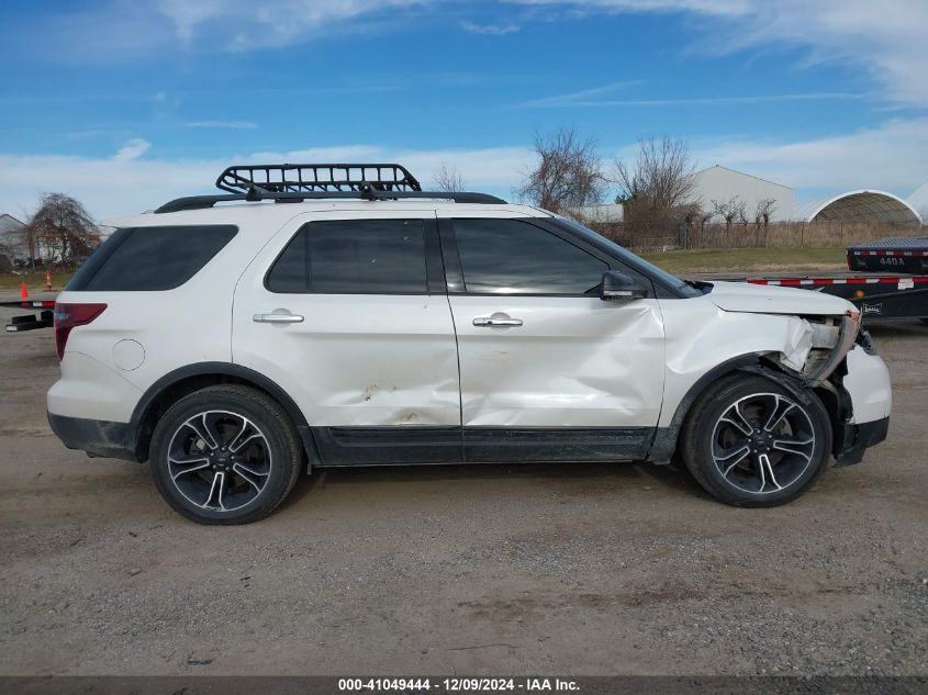 2014 Ford Explorer Sport VIN: 1FM5K8GT9EGA21437 Lot: 41049444