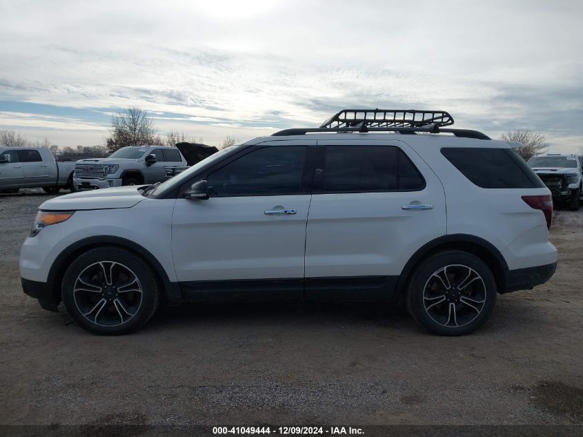 2014 Ford Explorer Sport VIN: 1FM5K8GT9EGA21437 Lot: 41049444