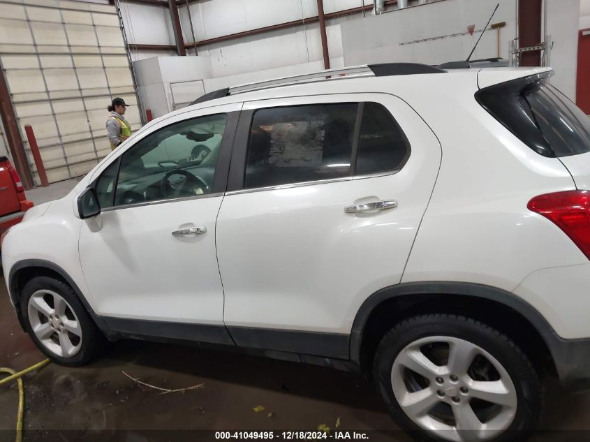 2016 Chevrolet Trax Ltz VIN: KL7CJRSB9GB651314 Lot: 41049495