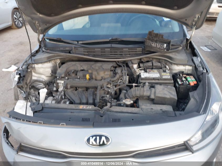 2021 Kia Rio S VIN: 3KPA24AD4ME370775 Lot: 41049514