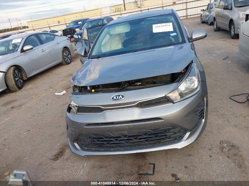 2021 Kia Rio S VIN: 3KPA24AD4ME370775 Lot: 41049514