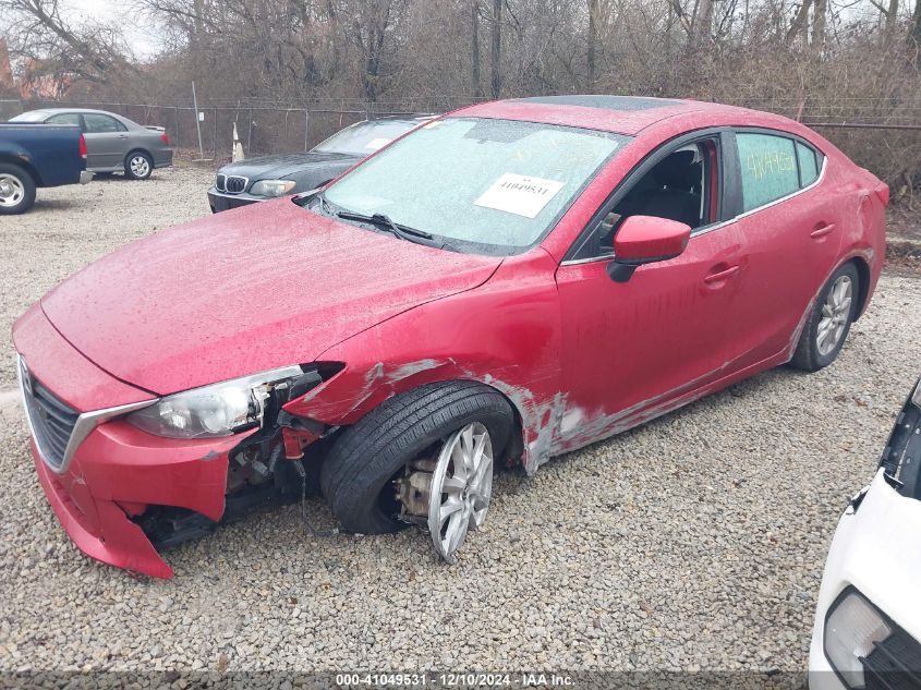 2015 MAZDA MAZDA3 I TOURING - 3MZBM1V7XFM163220