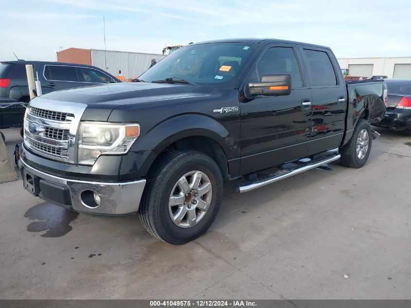 VIN 1FTFW1CF0EKF72356 2014 Ford F-150, Xlt no.2