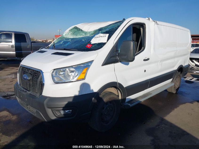 VIN 1FTBR1Y85MKA45038 2021 FORD TRANSIT-250 CARGO VAN no.2