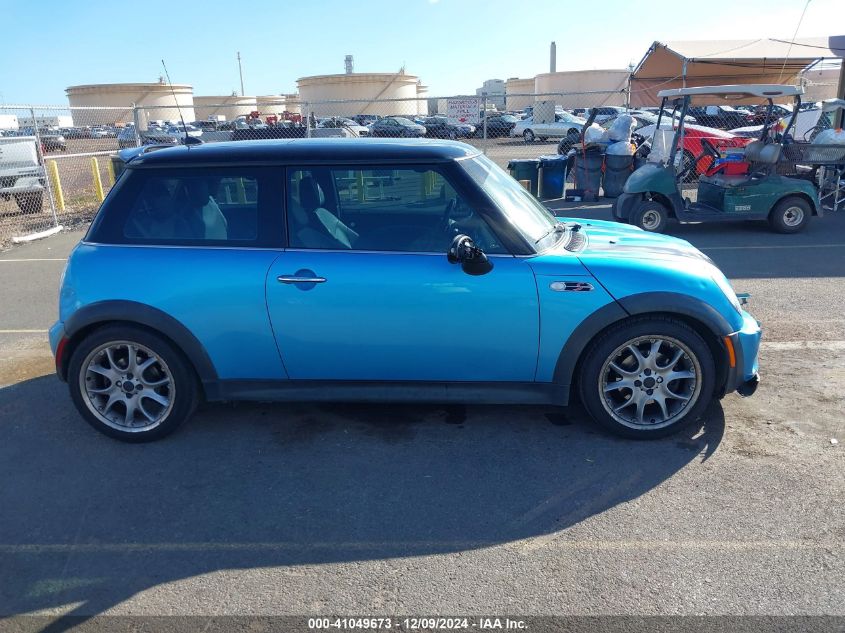 2005 Mini Cooper S VIN: WMWRE33525TG99414 Lot: 41049673