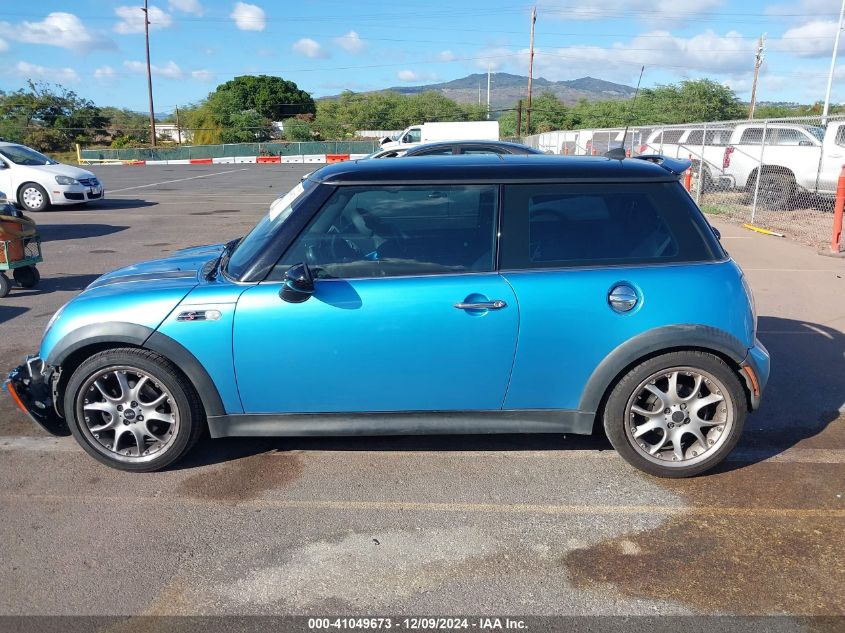 2005 Mini Cooper S VIN: WMWRE33525TG99414 Lot: 41049673