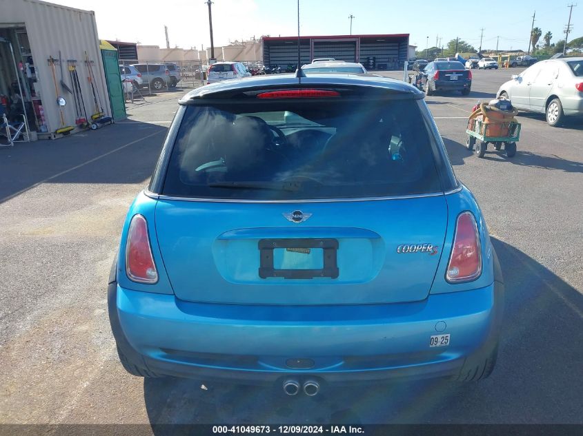 2005 Mini Cooper S VIN: WMWRE33525TG99414 Lot: 41049673