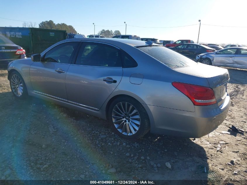 VIN KMHGH4JH8EU076645 2014 HYUNDAI EQUUS no.3