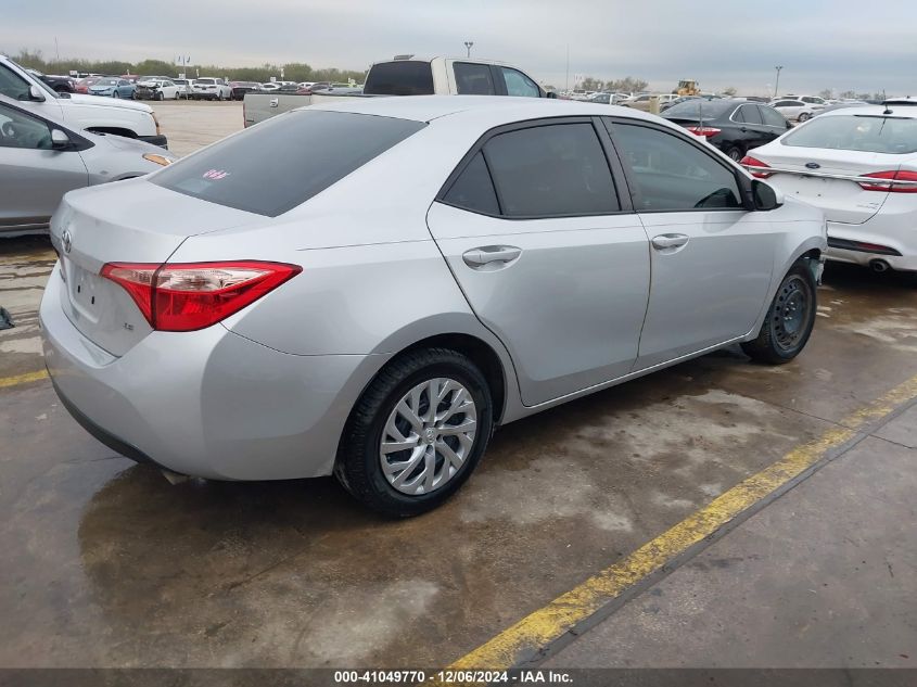 VIN 5YFBURHE0HP737735 2017 Toyota Corolla, LE no.4