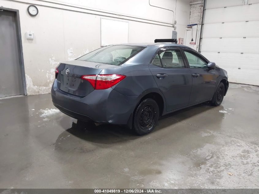 VIN 2T1BURHE1FC312814 2015 Toyota Corolla, L no.4