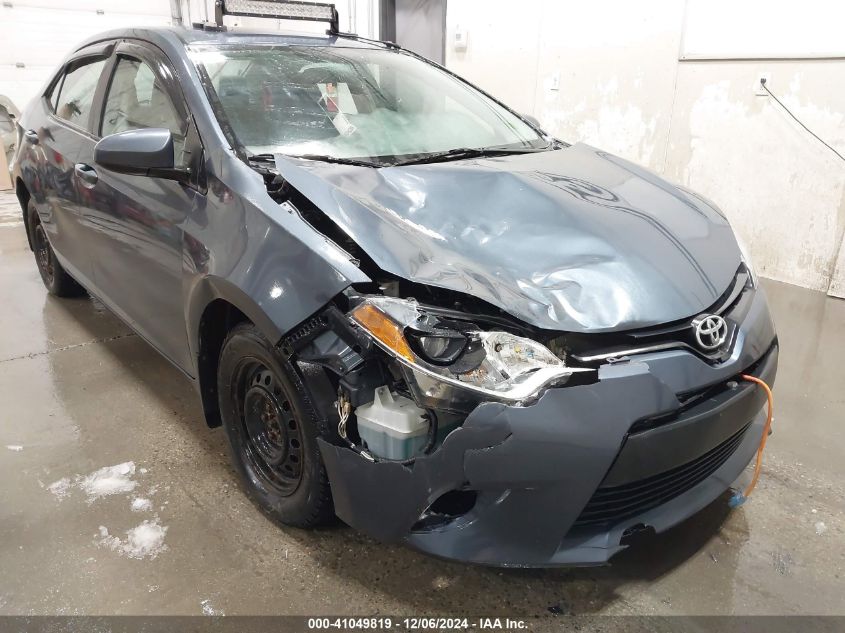 VIN 2T1BURHE1FC312814 2015 Toyota Corolla, L no.6