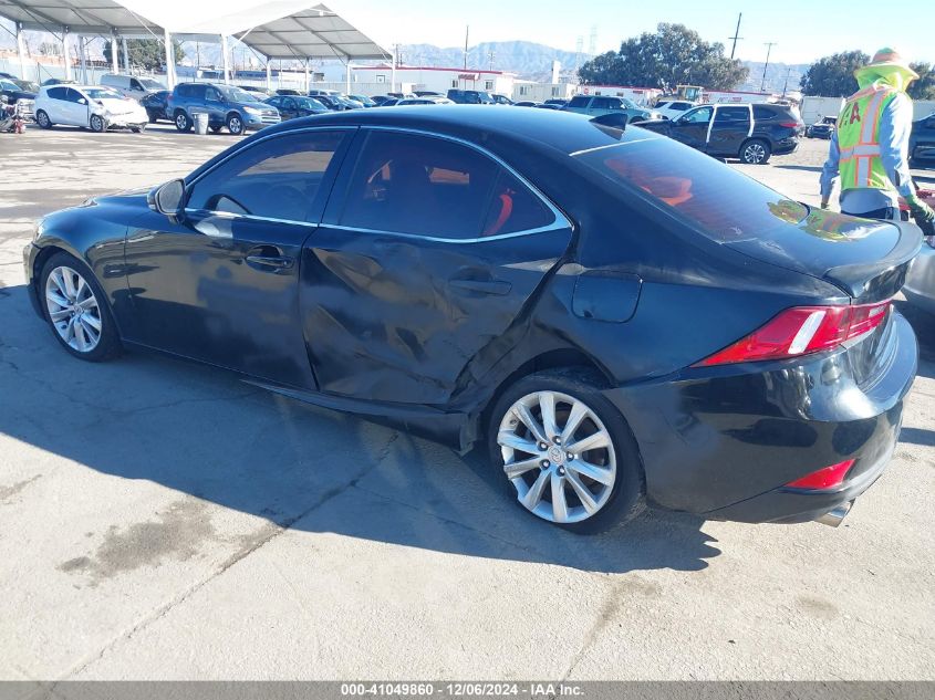 VIN JTHBF1D21F5053521 2015 Lexus IS, 250 no.3