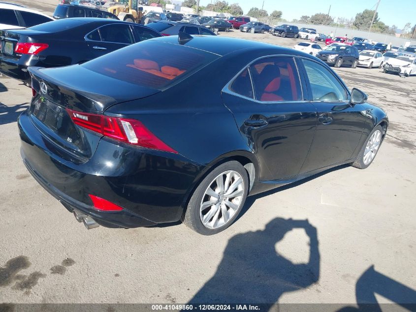 VIN JTHBF1D21F5053521 2015 Lexus IS, 250 no.4