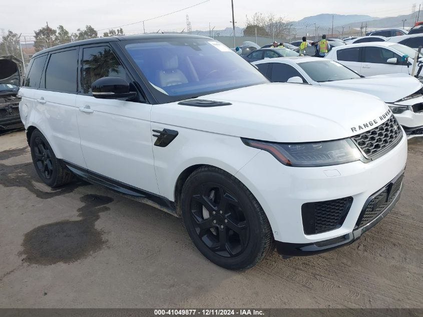 VIN SALWR2RU2KA863227 2019 LAND ROVER RANGE ROVER SPORT no.1