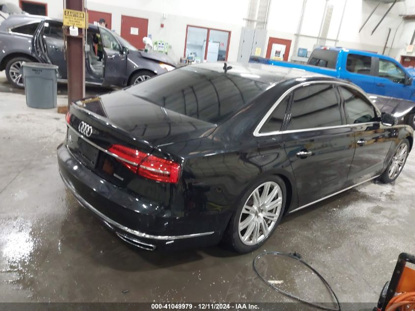 VIN WAU3GAFDXFN015980 2015 Audi A8, L 3.0T no.4