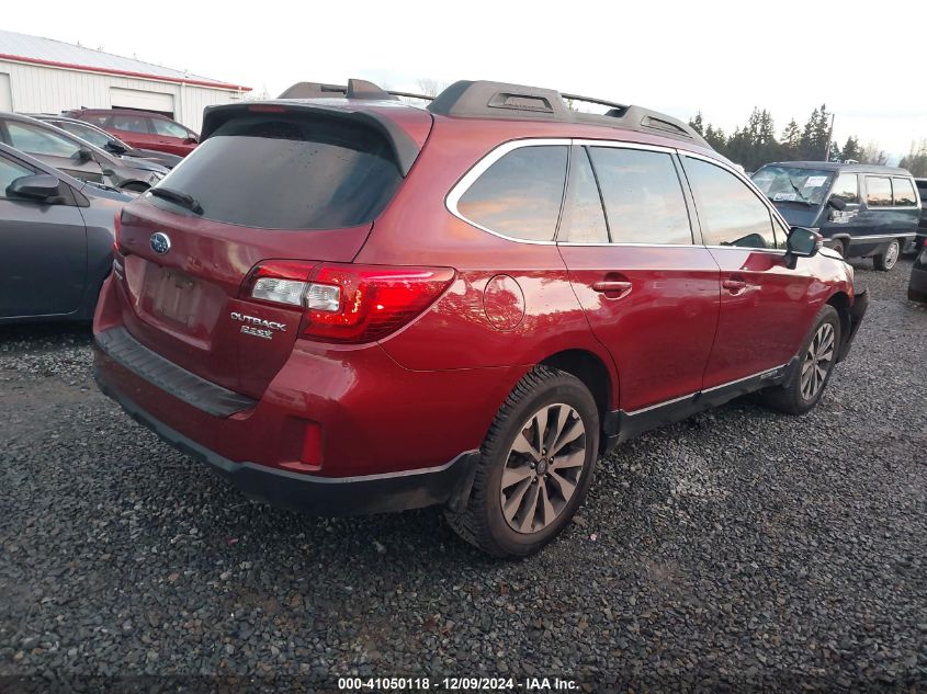 VIN 4S4BSAJC6G3297264 2016 Subaru Outback, 2.5I Lim... no.4