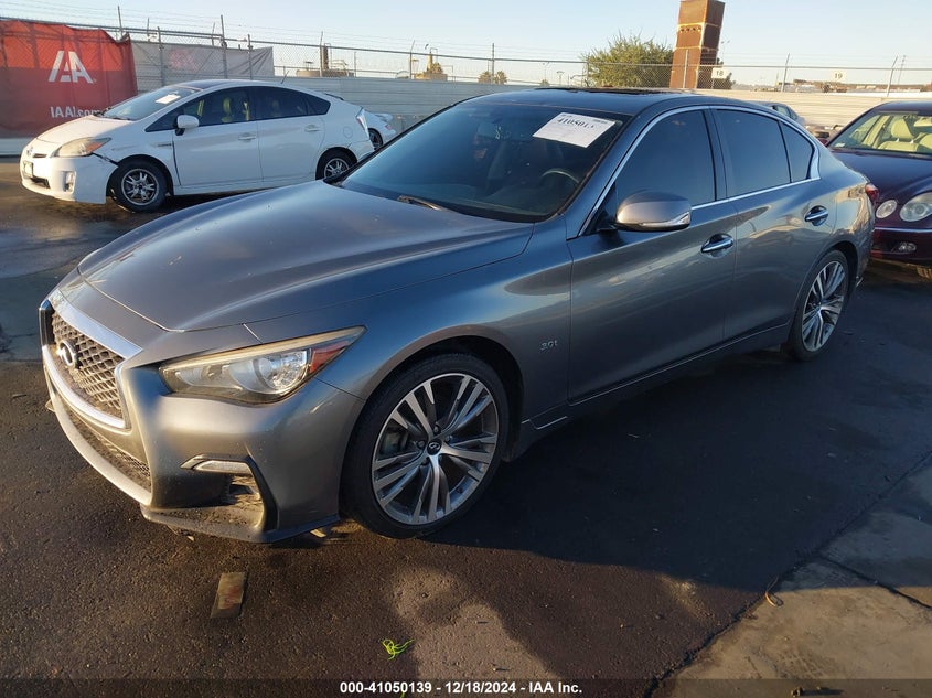 2018 INFINITI Q50 3.0T SPORT - JN1EV7AP6JM353495