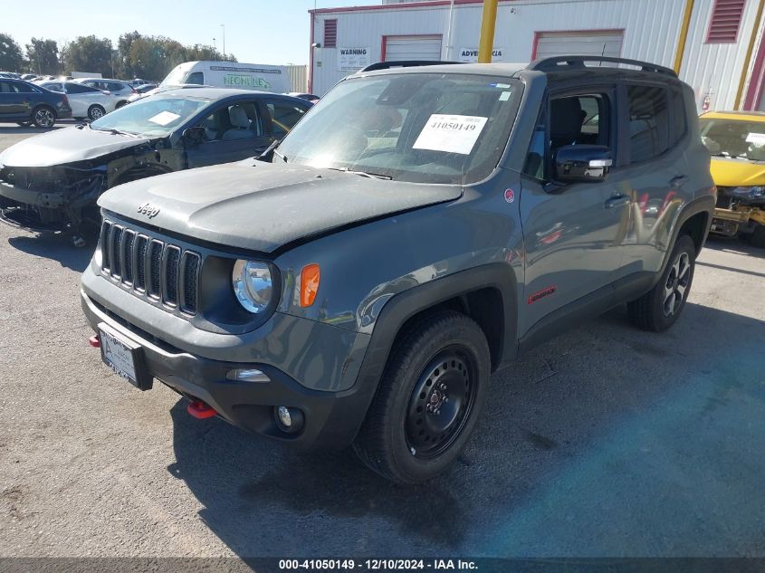 VIN ZACNJDC10NPP00596 2022 Jeep Renegade, Trailhawk... no.2