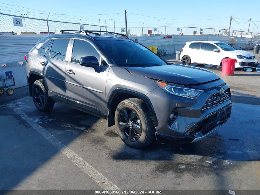 VIN 2T3E6RFV8MW027976 2021 Toyota RAV4, Hybrid Xse no.1