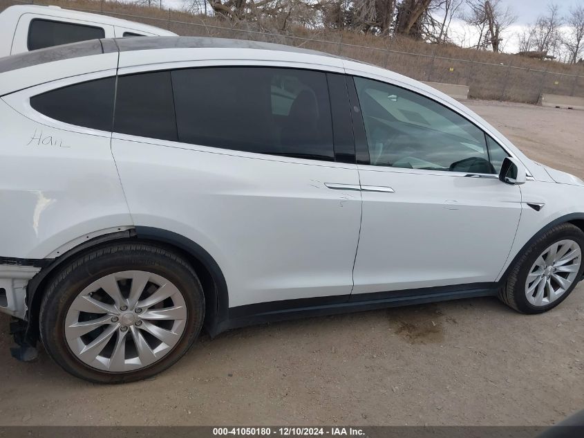 2019 Tesla Model X 100D/75D/Long Range/Standard Range VIN: 5YJXCDE25KF185027 Lot: 41050180