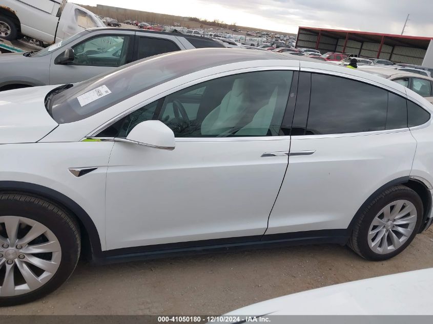 2019 Tesla Model X 100D/75D/Long Range/Standard Range VIN: 5YJXCDE25KF185027 Lot: 41050180