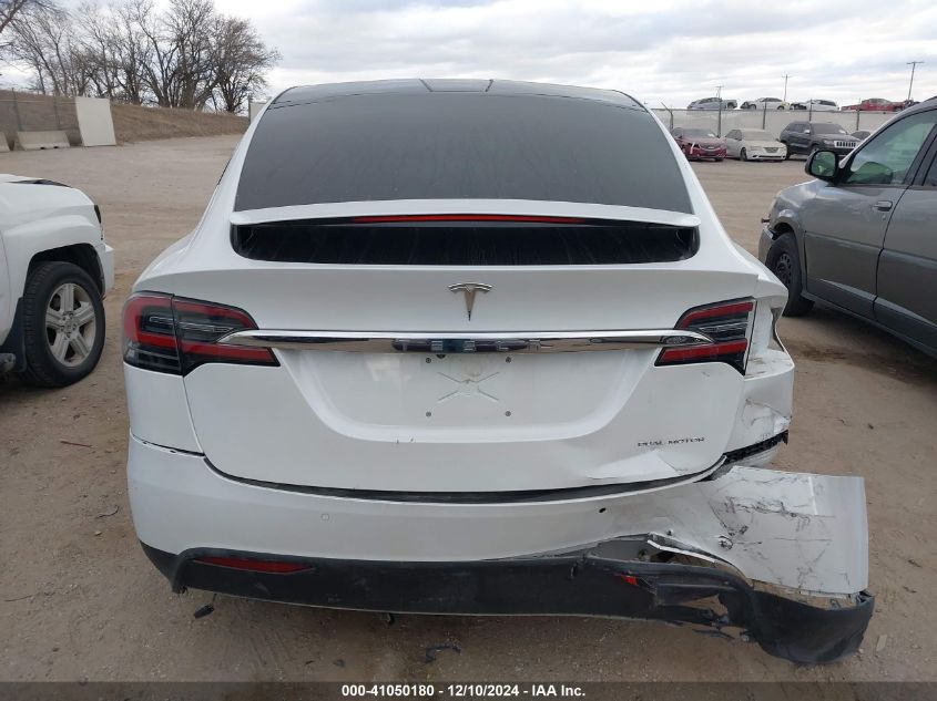 2019 Tesla Model X 100D/75D/Long Range/Standard Range VIN: 5YJXCDE25KF185027 Lot: 41050180