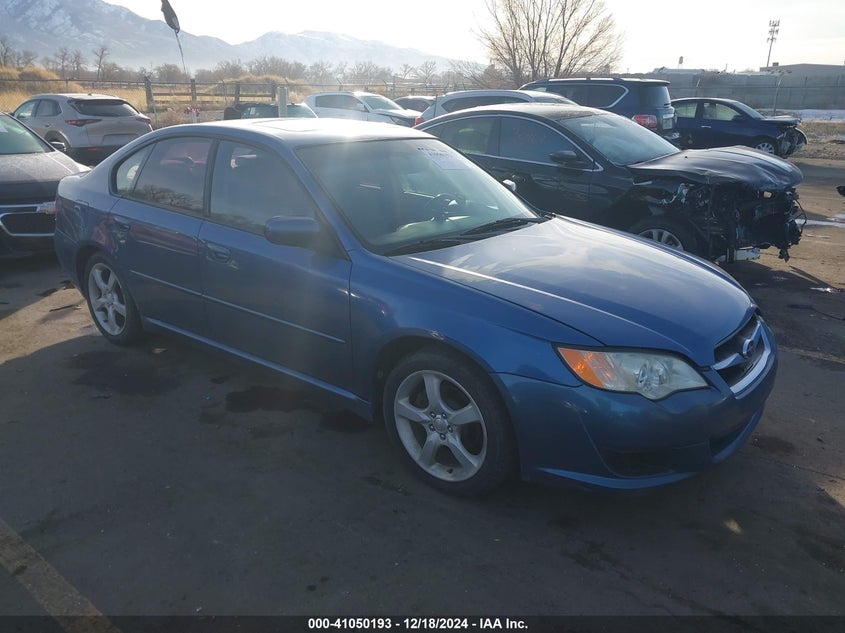 2009 Subaru Legacy 2.5I blue sedan gasoline 4S3BL616596210514 photo #1