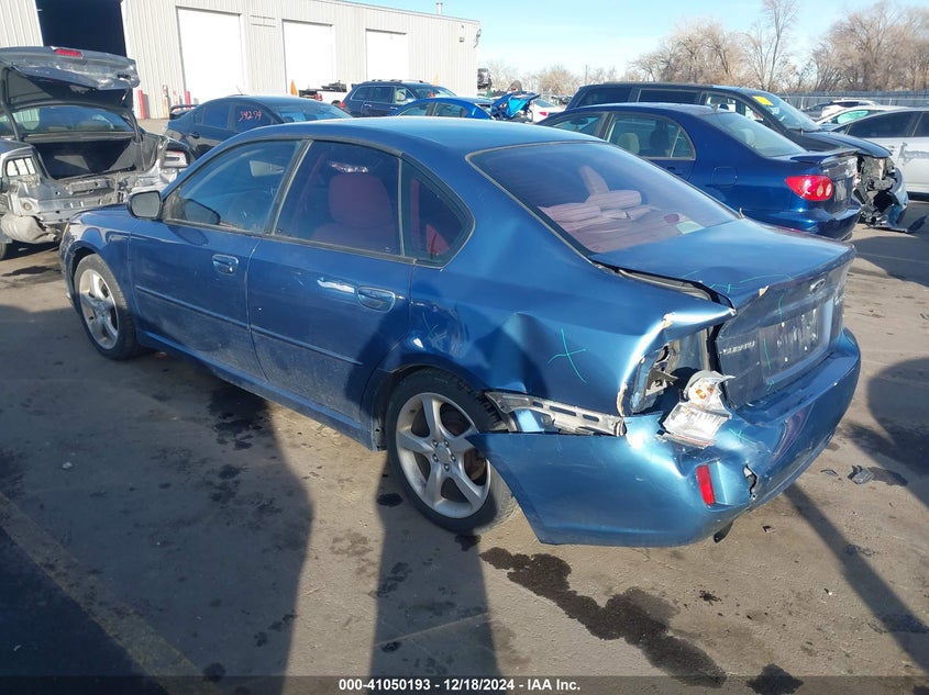 2009 Subaru Legacy 2.5I blue sedan gasoline 4S3BL616596210514 photo #4