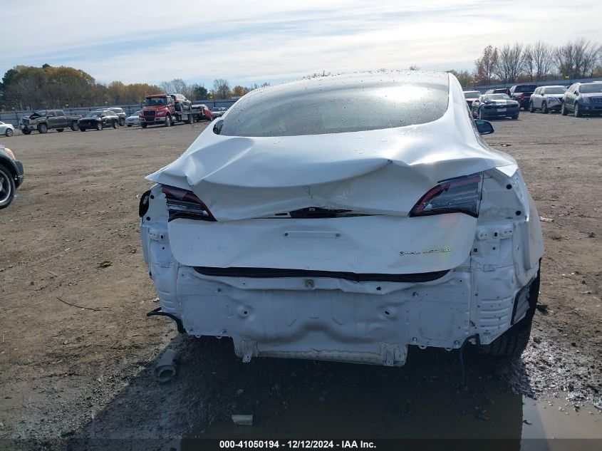 2021 Tesla Model 3 Long Range Dual Motor All-Wheel Drive VIN: 5YJ3E1EBXMF999202 Lot: 41050194