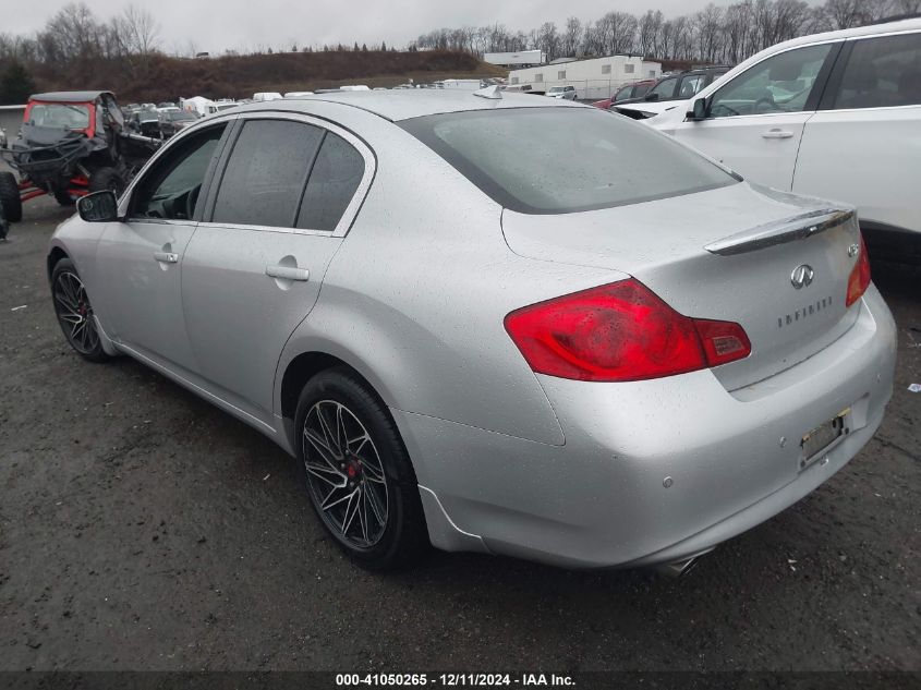 VIN JN1CV6AR0DM751552 2013 Infiniti G37X no.3