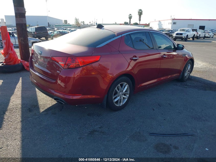 Vin: 5xxgm4a72dg233341, lot: 41540508, kia optima lx 20134