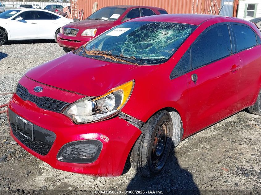 2012 Kia Rio5 Lx VIN: KNADM5A35C6092295 Lot: 41050879