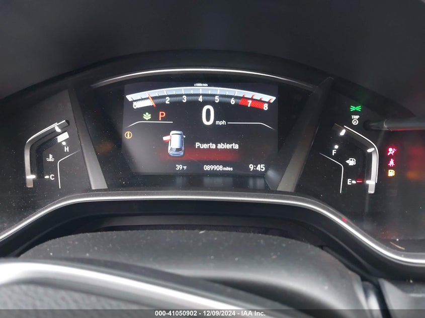 2019 HONDA CR-V VIN: 2HKRW2H83KH601081