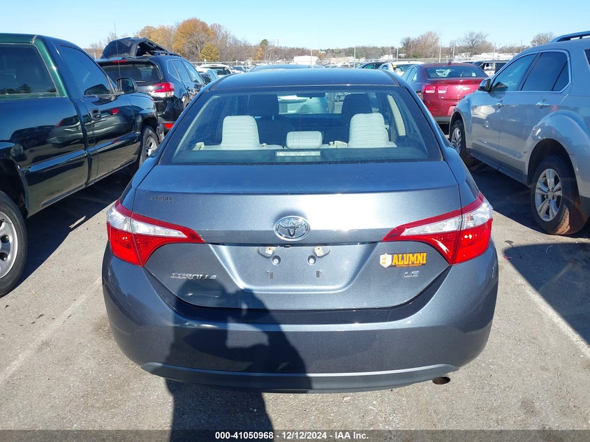 2016 TOYOTA COROLLA LE - 2T1BURHE4GC686867