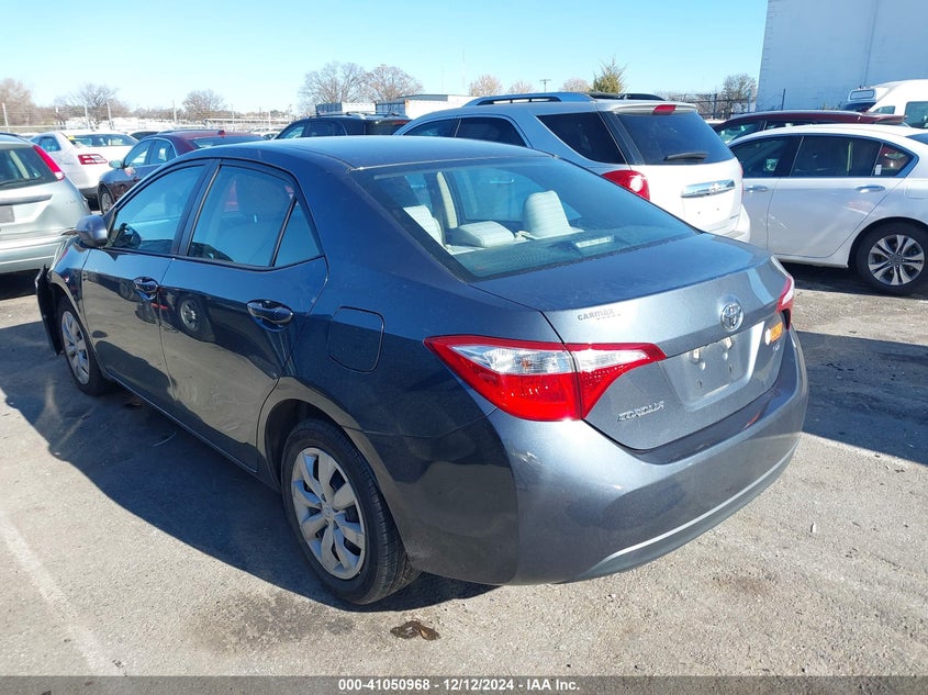 2016 TOYOTA COROLLA LE - 2T1BURHE4GC686867