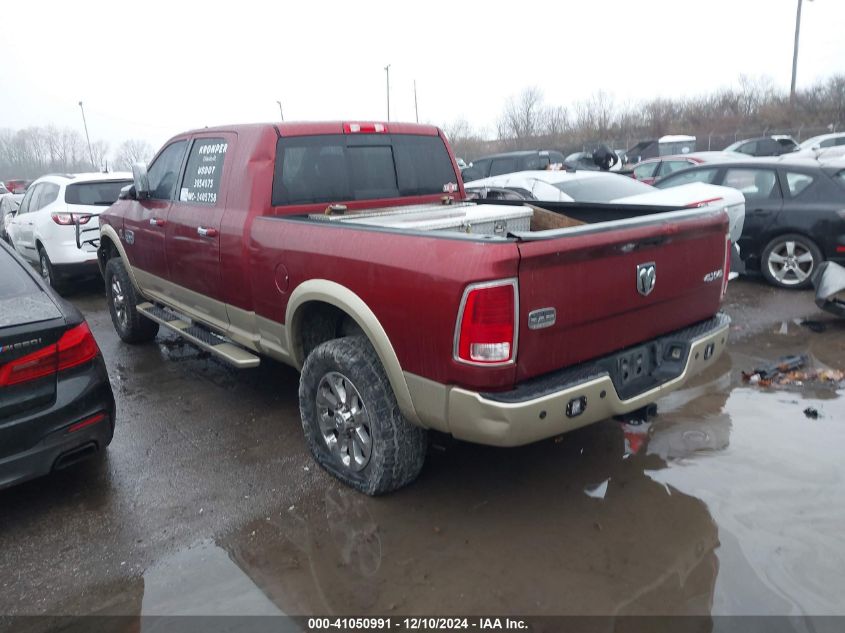 2015 Ram 2500 Longhorn VIN: 3C6UR5PL6FG692586 Lot: 41050991