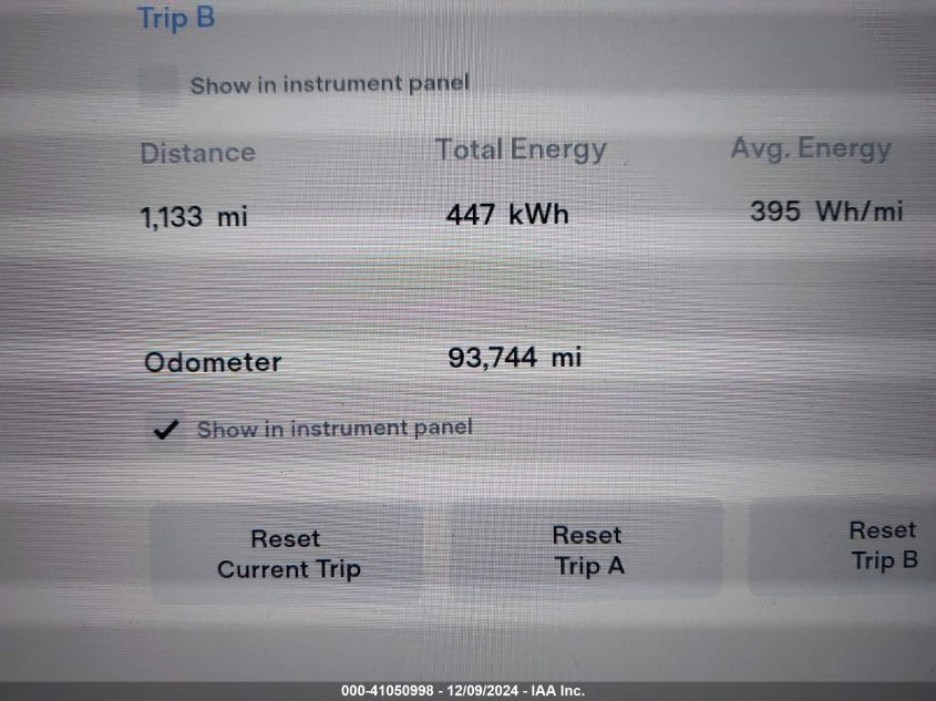 2016 Tesla Model S 90D/P100D/P85D/P90D VIN: 5YJSA1E4XGF129429 Lot: 41050998