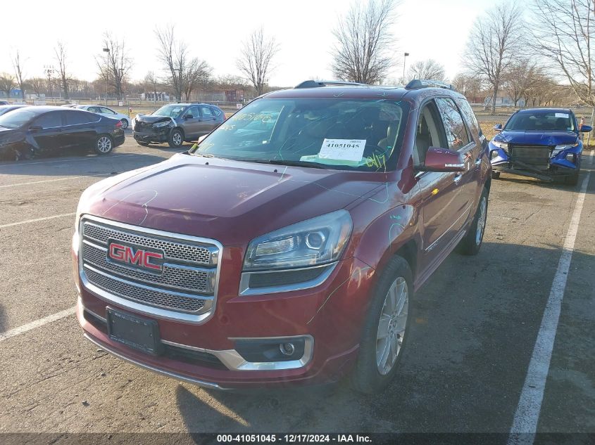 VIN 1GKKVTKD0FJ160270 2015 GMC Acadia, Denali no.2