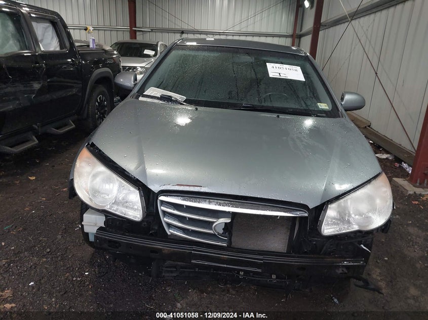 2010 HYUNDAI ELANTRA VIN: KMHDU4AD9AU195780