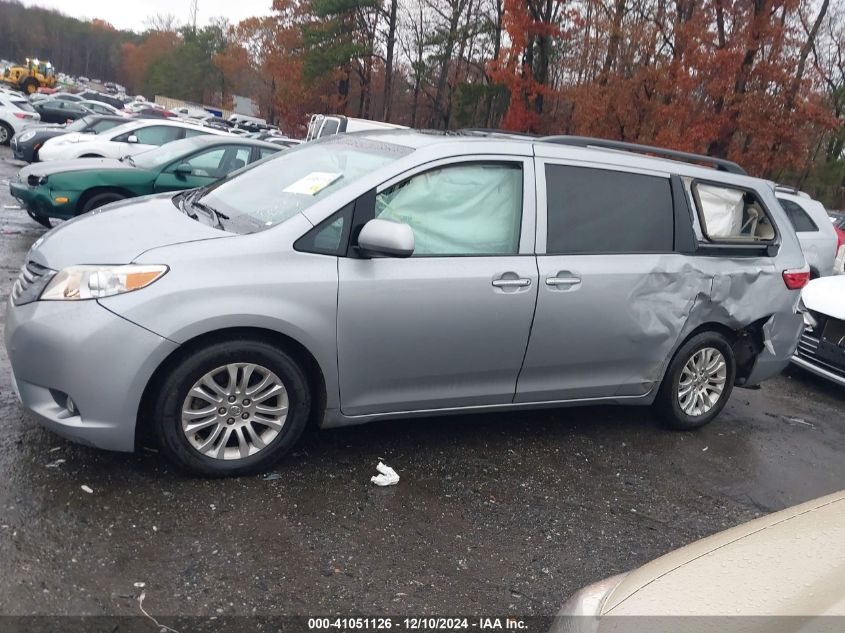 VIN 5TDYK3DC7FS636701 2015 TOYOTA SIENNA no.14